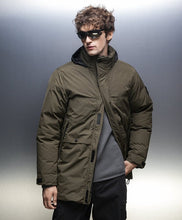 Load image into Gallery viewer, Stone Island Micro Twill Down Jacket Olive
