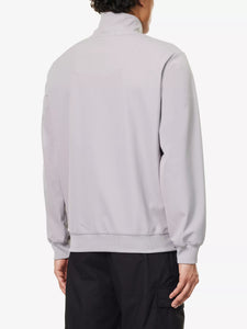 Stone Island Funnel Neck Stretch Woven Jacket in Grey