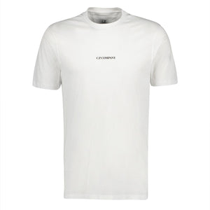 Cp Company Small Logo T-Shirt In White