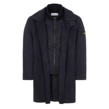 Load image into Gallery viewer, Stone Island Panno Speciale Coat in Navy
