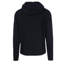 Load image into Gallery viewer, Cp Company Light Fleece Lens Overhead Hoodie In Black
