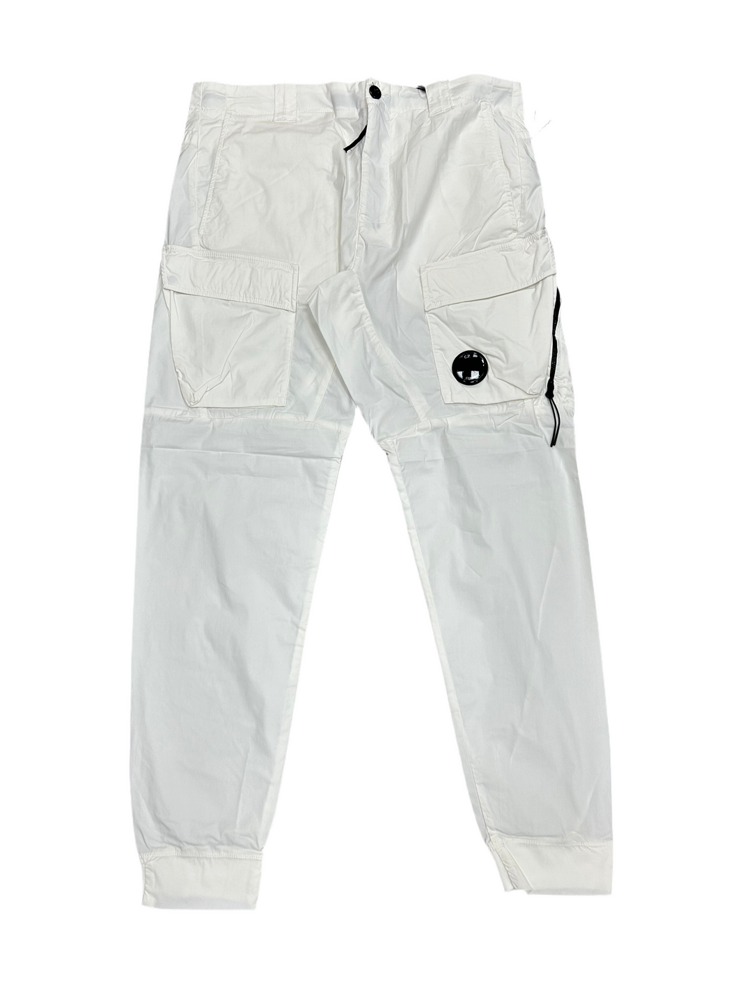 Cp Company 50 Fili Stretch Cargo Pants In White – TET Clothing