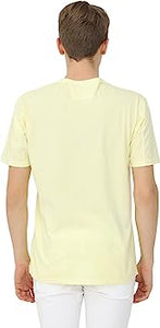 CP Company Resist Dyed Logo T-Shirt in Yellow
