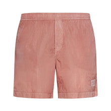 Load image into Gallery viewer, Cp Company Eco-Chrome R Stitch Logo Swim Shorts Pale Mauve
