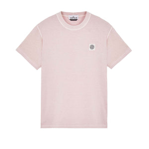 Pink stone island t shirt online