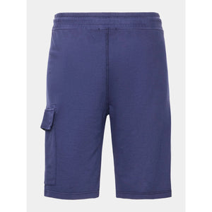 Cp Company Light Fleece Lens Shorts Medieval Blue