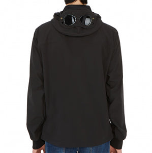 Cp Company Goggle S/S Soft Shell Jacket in Black
