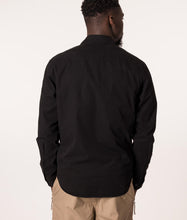 Load image into Gallery viewer, Cp Company Gabardine Full Zip Lens Shirt In Black
