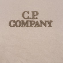 Load image into Gallery viewer, Cp Company Mercerized Cotton Twisted Jersey Embroidered Logo T-Shirt In Silver Sage
