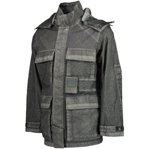 Cp Company Metropolis Co-Ted Jacket in Dark Shadow Grey