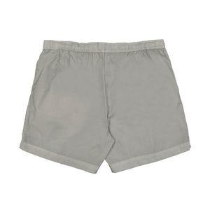 Cp Company Eco-Chrome R Stitch Logo Swim Shorts in Flint Grey
