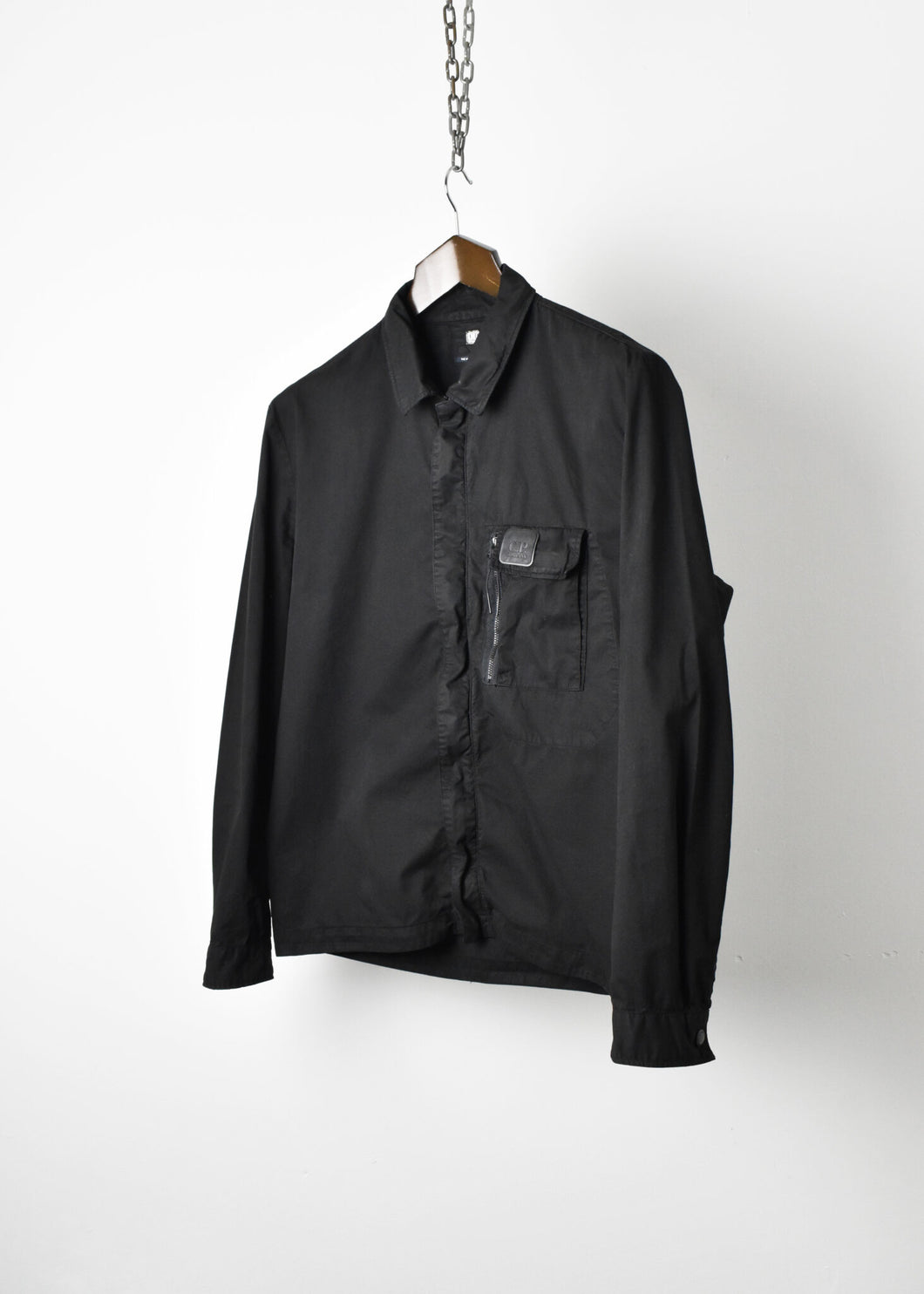 Cp Company Gabardine Metropolis Series Overshirt Black