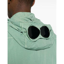 Load image into Gallery viewer, Cp Company Flatt Nylon Goggle Overshirt in Green Bay
