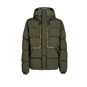 Cp Company Nycra-R Goggle Down Jacket in Thyme