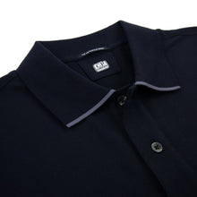 Load image into Gallery viewer, Cp Company Metropolis Series Striped Polo Shirt In Navy
