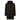 Cp Company Flatt Nylon Fishtail Goggle Parka Jacket In Black with Certilogo