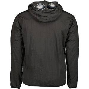 Cp Company Junior Cr-L Garment Dyed Goggle Jacket in Black