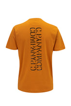Load image into Gallery viewer, CP Company Reverse Logo T-Shirt in Orange
