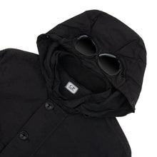 Load image into Gallery viewer, Cp Company Flatt Nylon Goggle Overshirt Black
