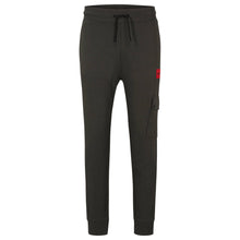 Load image into Gallery viewer, Hugo Boss Dwellrom Relaxed Fit Logo Joggers in Grey
