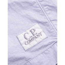 Load image into Gallery viewer, Cp Company Flatt Nylon Stitch Logo Swim Shorts Cosmic Sky

