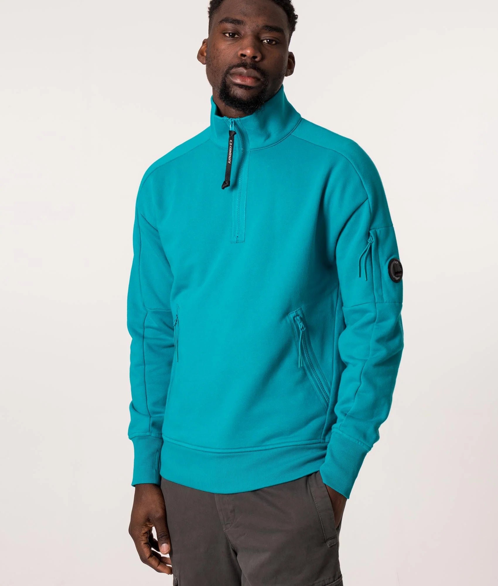 Cp company quarter zip on sale