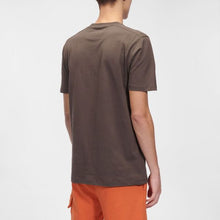 Load image into Gallery viewer, Cp Company Small Centre Logo T-Shirt In Brown
