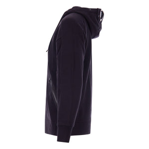 Cp Company Diagonal Raised Fleece Goggle Full Zip in Navy