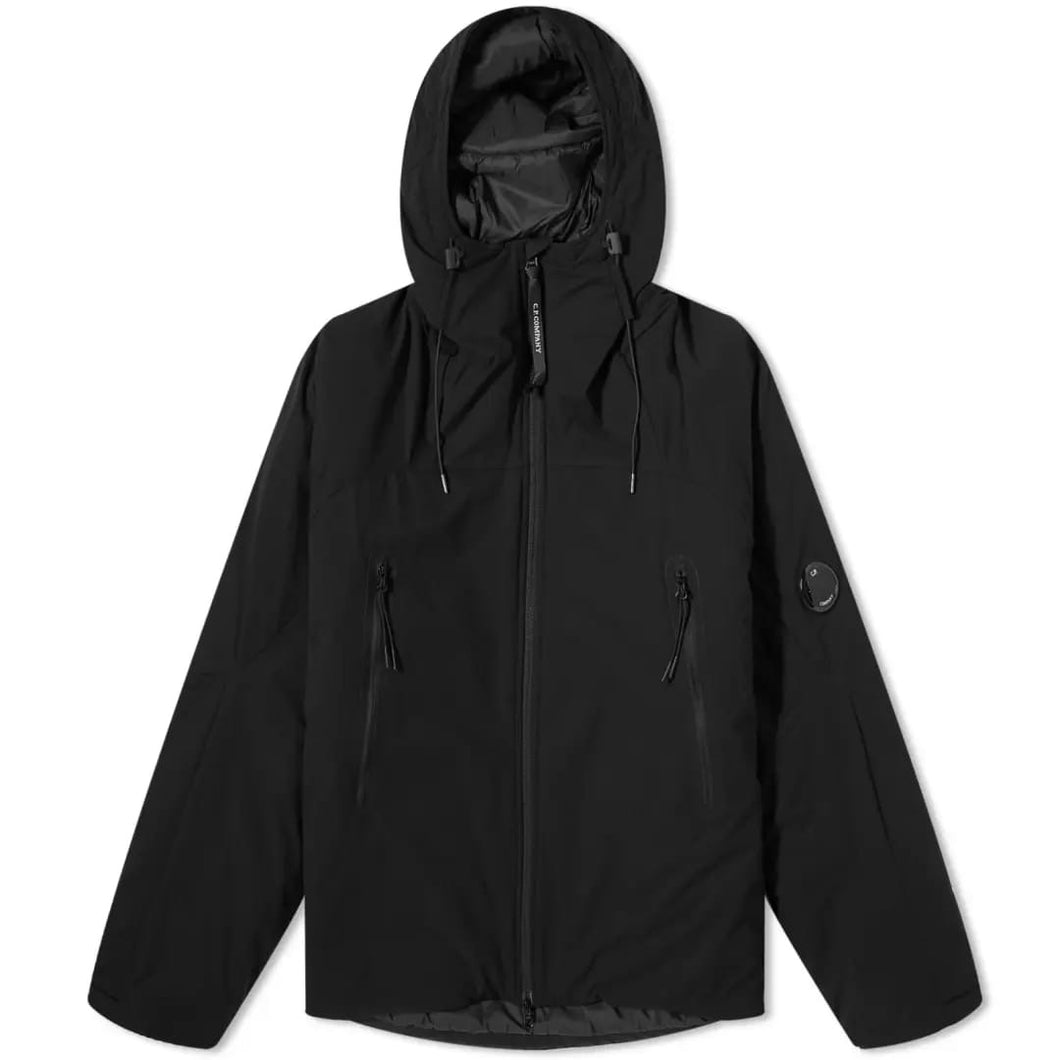 Cp Company Padded Pro Tek Hooded Jacket in Black TET Clothing
