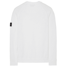 Load image into Gallery viewer, Stone Island Old Treatment Crewneck Sweatshirt in White
