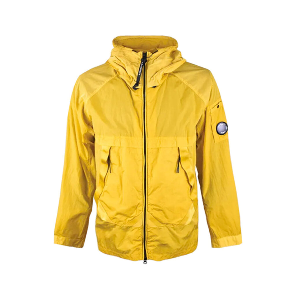 Cp Company Chrome R Hooded Lens Jacket in Golden Nugget