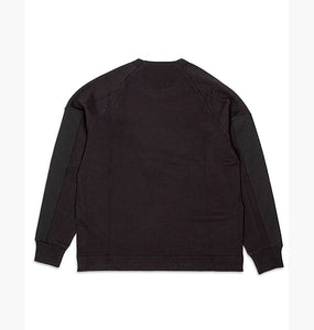 Cp Company Double Pocket Lens Sweatshirt In Black