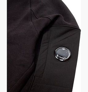 Cp Company Double Pocket Lens Sweatshirt In Black
