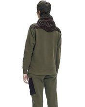 Load image into Gallery viewer, Cp Company Diagonal Fleece Overhead Hoodie In Ivy Green
