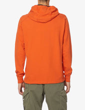 Load image into Gallery viewer, Cp Company Light Fleece Lens Overhead Hoodie In Harvest Pumpkin
