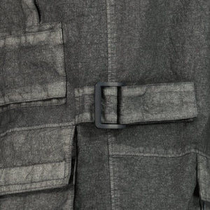 Cp Company Metropolis Co-Ted Jacket in Dark Shadow Grey