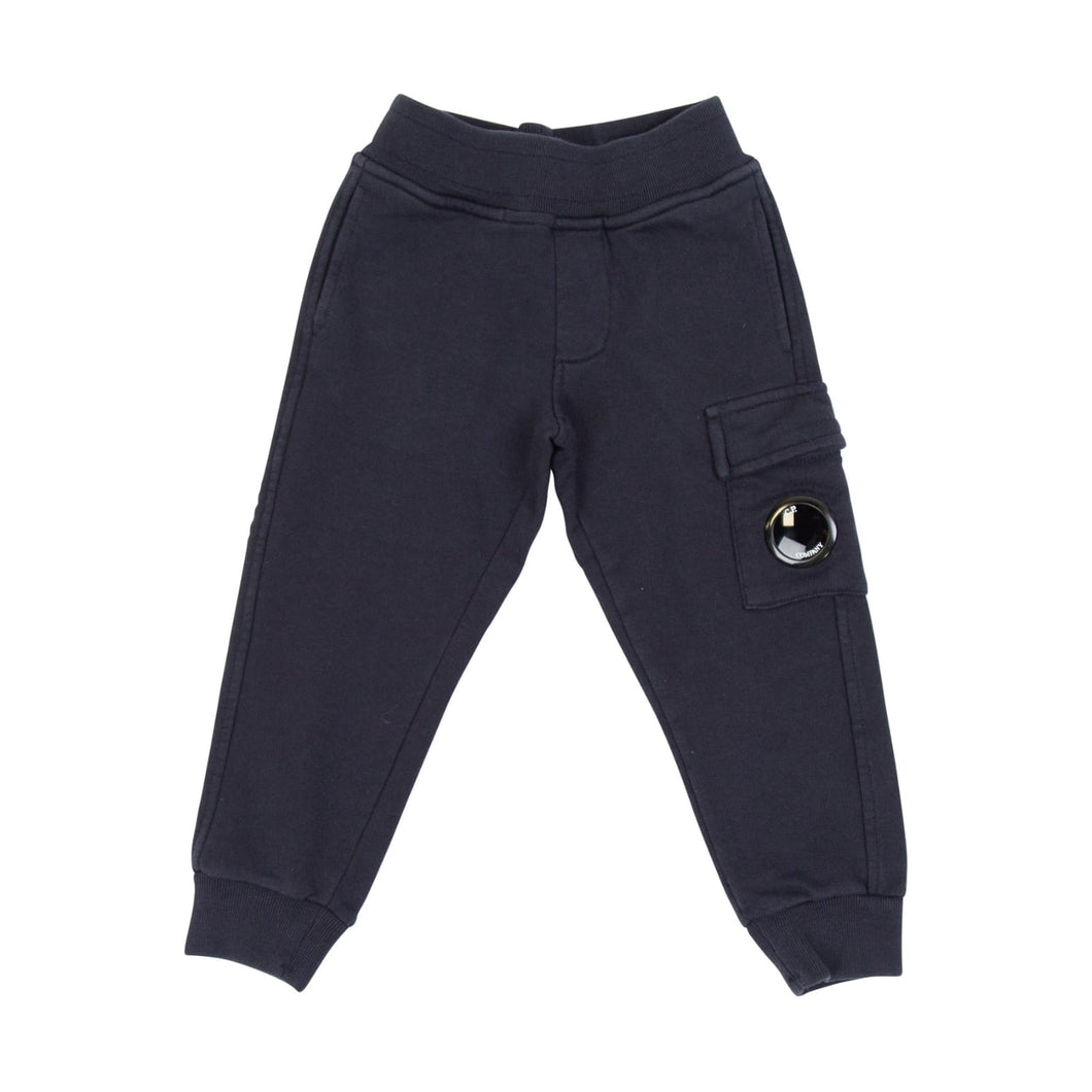 Cp Company Junior Lens Jogging Bottoms in Navy