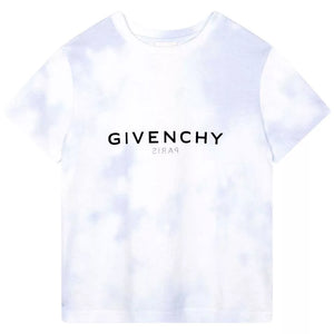 Givenchy Junior Tie Dye T-Shirt In Blue