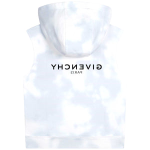 Givenchy Junior Tie Dye Hoody In Blue
