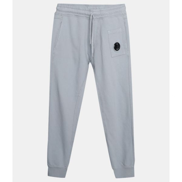 Cp Company Light Fleece Lens Joggers in Griffin Grey