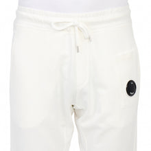 Load image into Gallery viewer, Cp Company Light Fleece Lens Joggers in White
