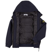 Load image into Gallery viewer, Stone Island Junior Soft Shell E.Dye Jacket in Navy
