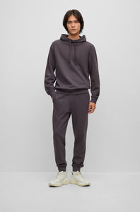 Hugo Boss Dapo Dayote Cotton-Terry Tracksuit in Grey