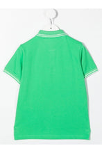 Load image into Gallery viewer, Stone Island Junior Short Sleeve Polo In Green
