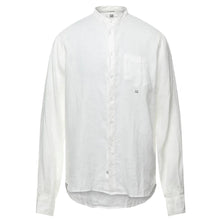 Load image into Gallery viewer, Cp Company Small Logo Linen Shirt in White
