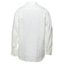 Load image into Gallery viewer, Cp Company Small Logo Linen Shirt in White
