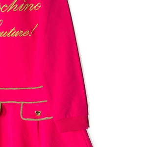 Moschino Junior Girls Couture Dress in Pink
