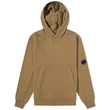 Load image into Gallery viewer, Cp Company Heavy Lens Overhead Hoodie In Butternut Brown
