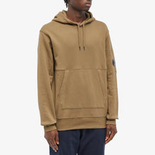 Load image into Gallery viewer, Cp Company Heavy Lens Overhead Hoodie In Butternut Brown
