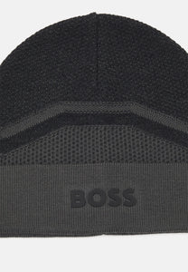 Hugo Boss Axor Logo Beanie Grey